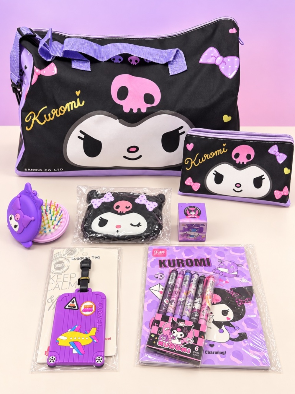 Kuromi Kids Travel & Activity Bundle